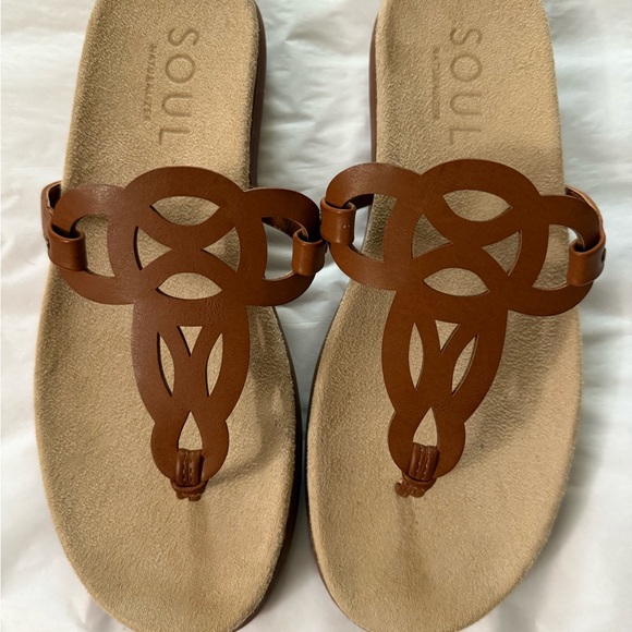 Naturalizer Shoes - Naturalizer Brown Cutout Sandals